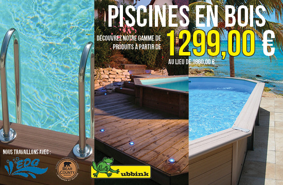 Accueil Piscines Bois