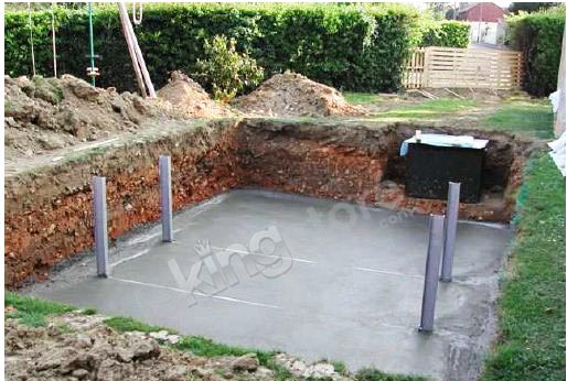 piscine en kit sans dalle beton