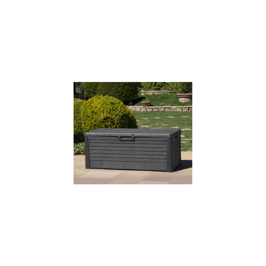 Coffre de Jardin en Résine FLORIDA 550L Anthracite