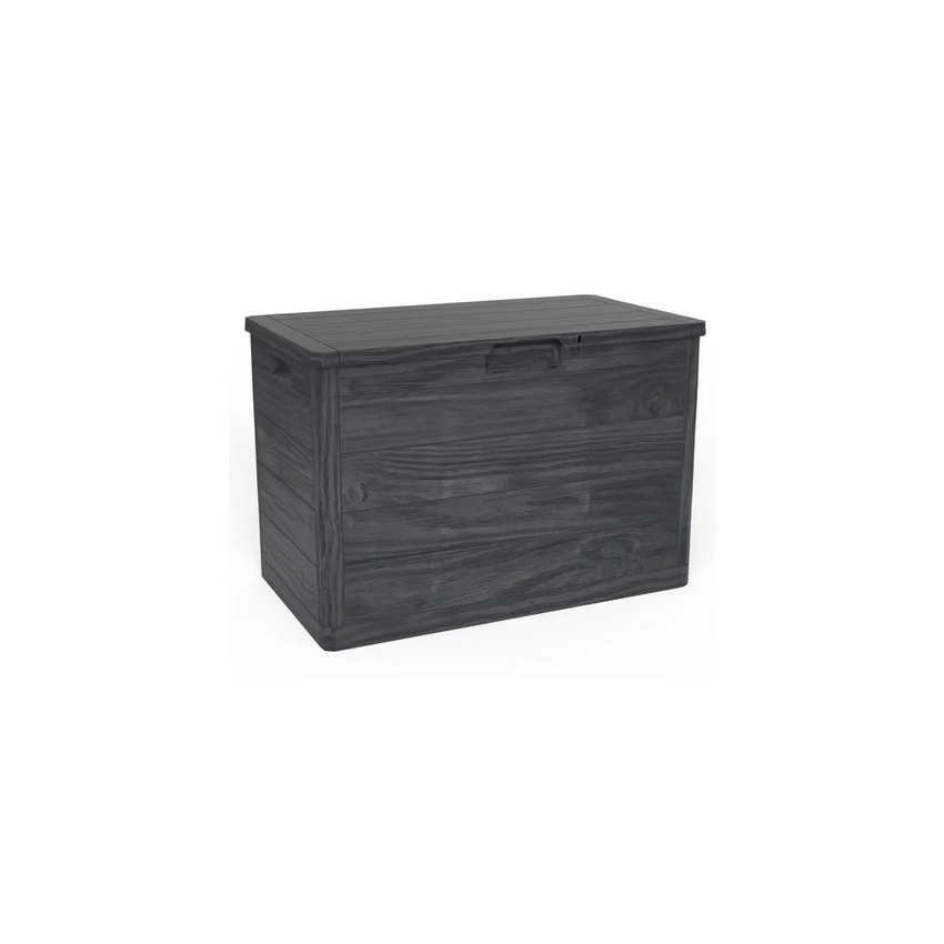 Coffre de Jardin en Résine WOODY 160L Anthracite