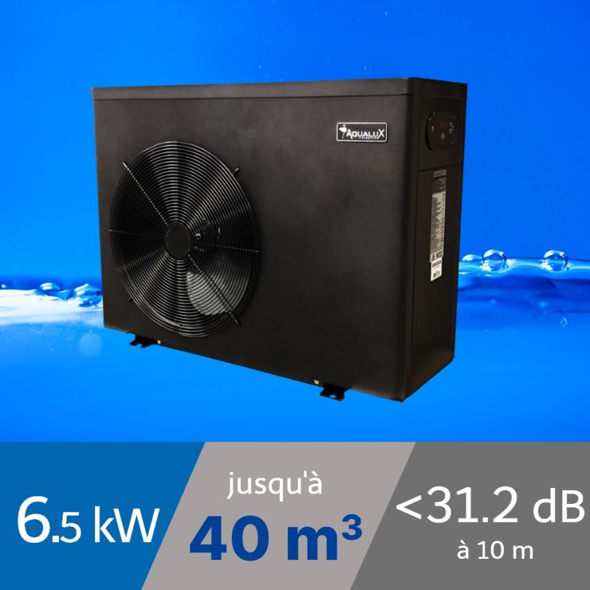 Pompe à chaleur Inverter 6.5 kW pour piscine 30m3