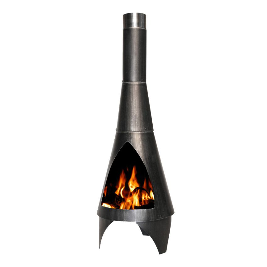 Cheminée en Acier oxydé Colorado