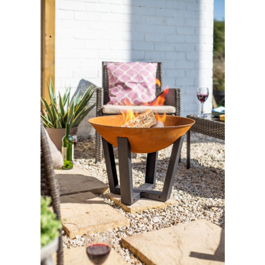 Brasero oxydé ICARUSE S de diamètre 40 cm