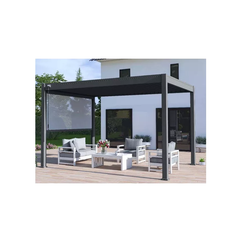 Store latéral 3m Ombréa Anthracite