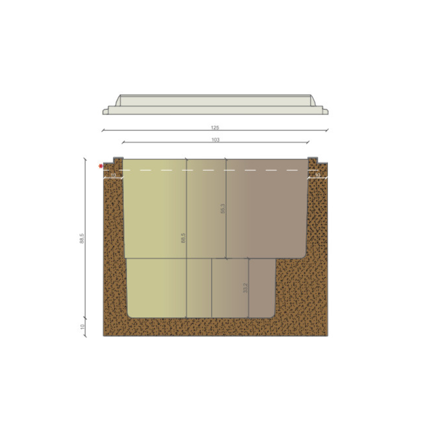 Kit de filtration Piscine à enterrer Traitement au chlore Pompe 1,5CV