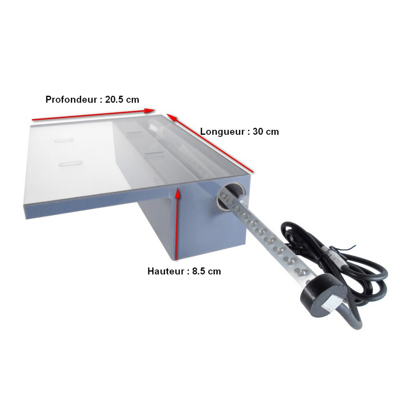 Cascade NIAGARA Transparente LED 30cm