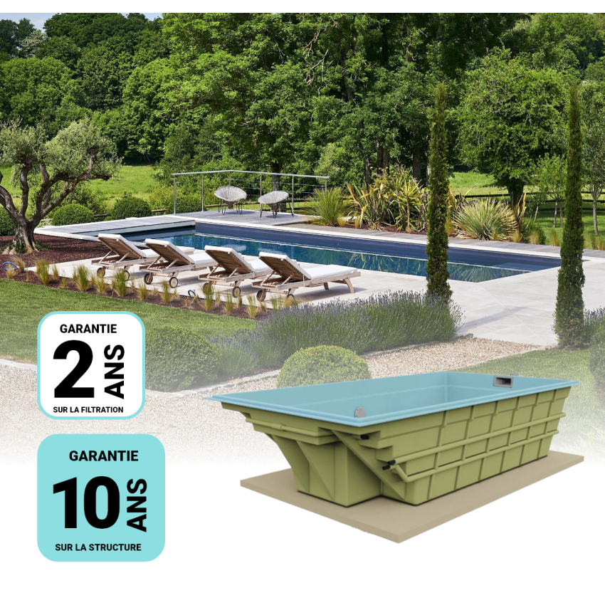 Kit Confort pour piscine à Coque DROME 77