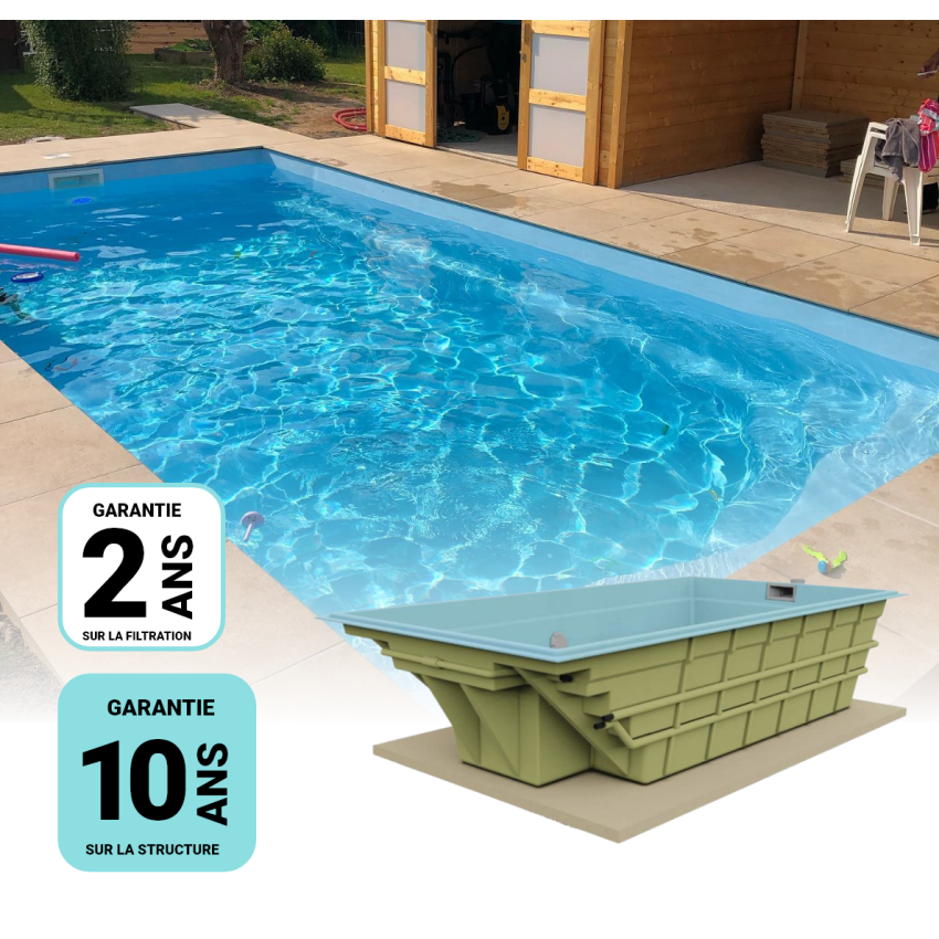 Kit Confort pour piscine à Coque RHONE 50