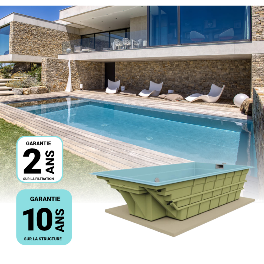 Kit Confort pour piscine à Coque SEINE 60