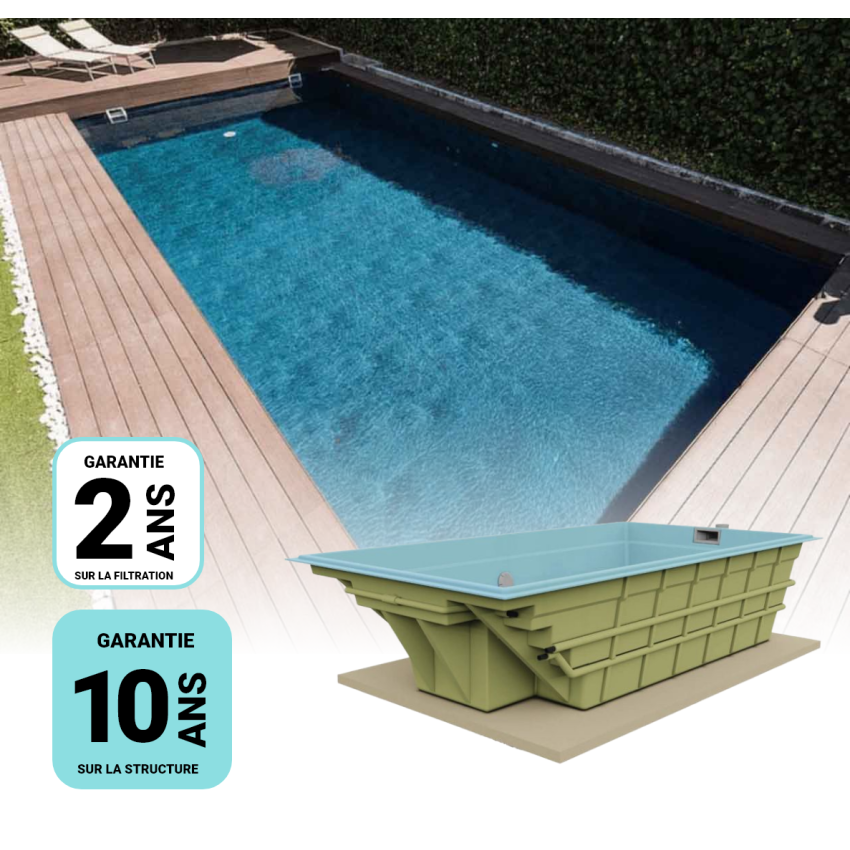Kit Confort pour piscine à Coque ISLE 46