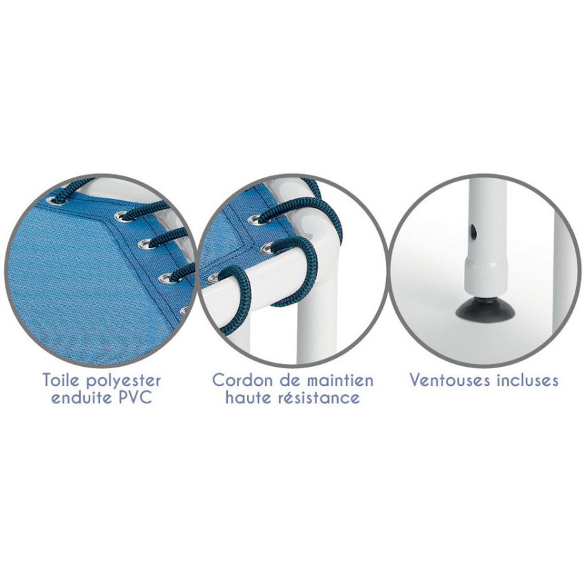 Trampoline aquatique Aquaness Gris