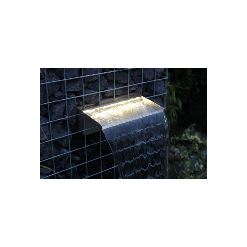 Cascade NIAGARA WALL Inox LED 30cm