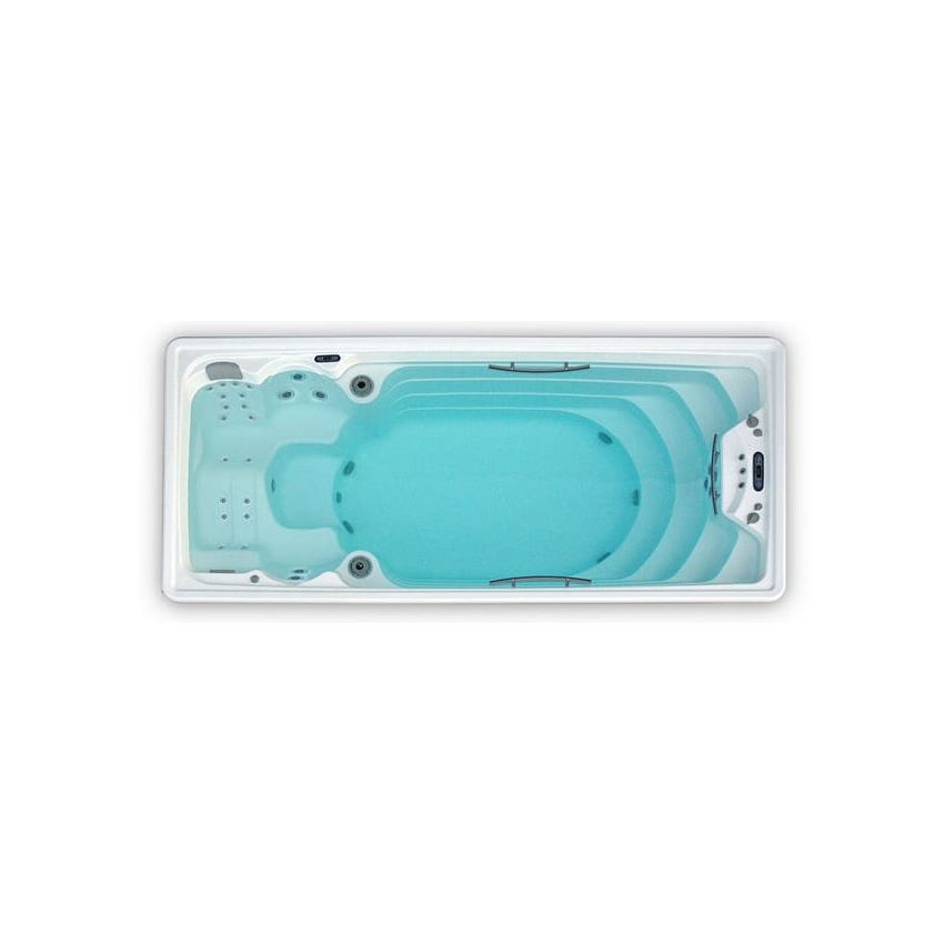 Spa de nage Avec Meuble Swimspa MEDITERRANEA