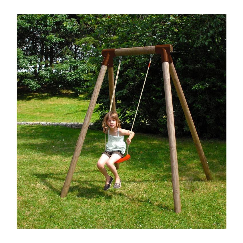 Portique en bois HANNA 1 balançoire L165xl166xh195