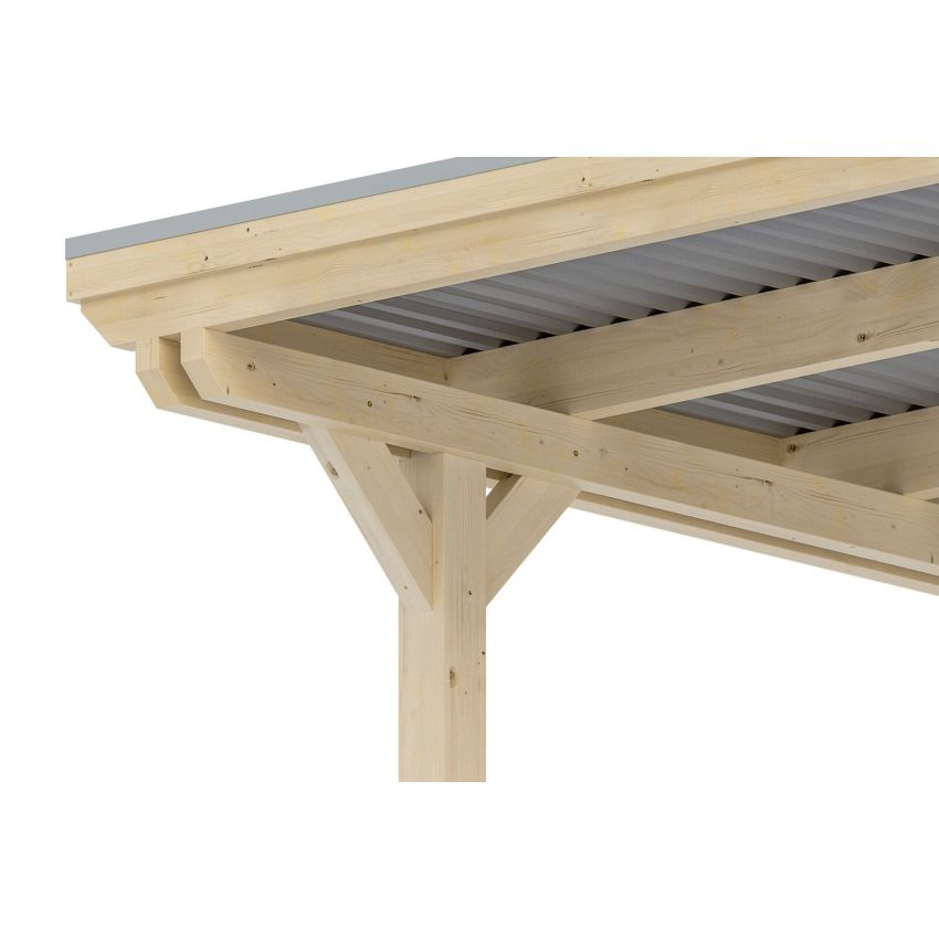 Carport Emsland2 846 x 354 cm