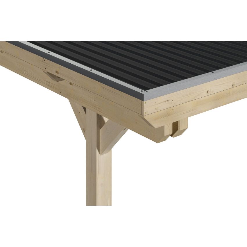 Carport Bois Emsland3 604 x 404 cm