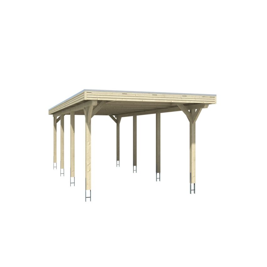 Carport Bois Spessart2 846 x 355 cm