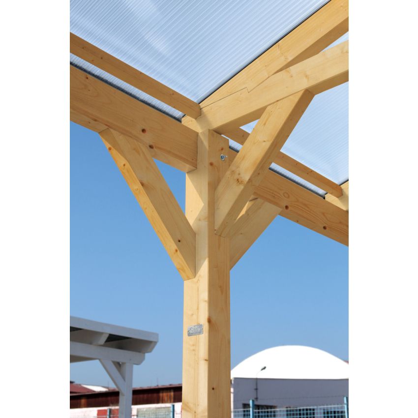 Carport Bois Westerwald 541 x 362 cm