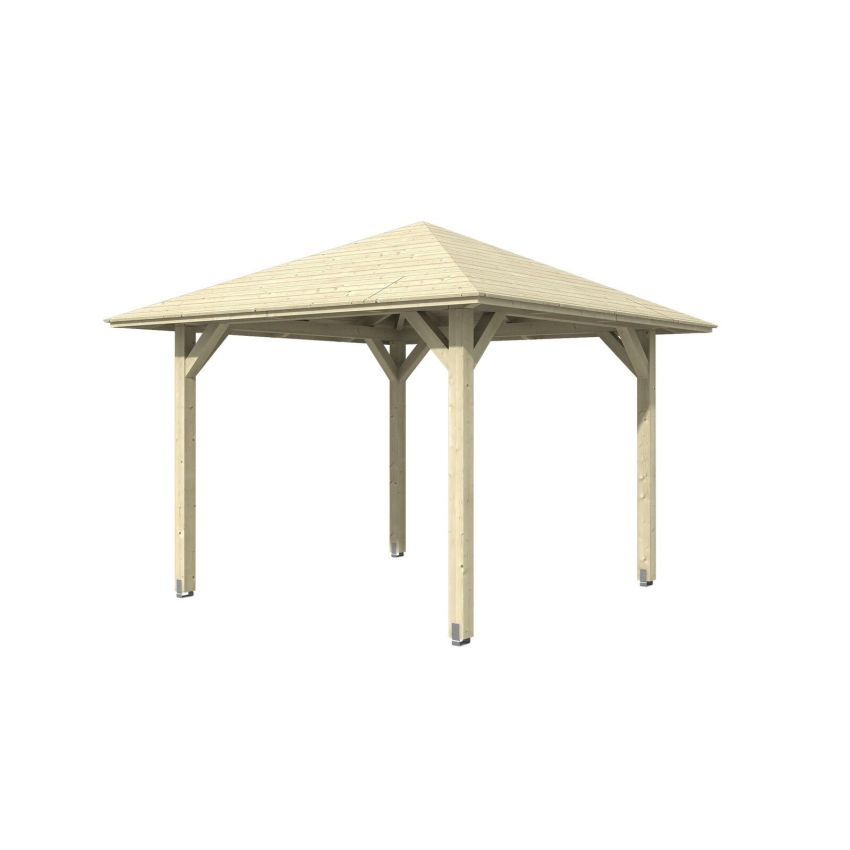 Pavillon de Jardin en Bois CANNES 374x374cm