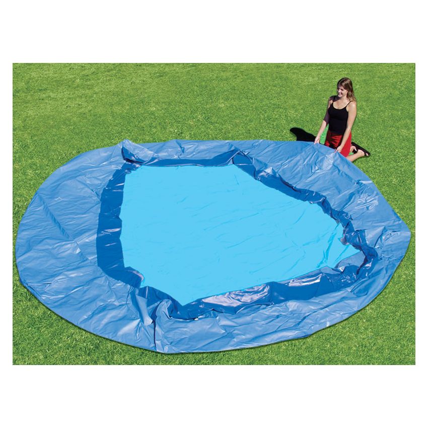 Piscine gonflable ronde Bleu ⌀457x107cm 