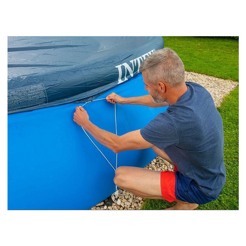 Bâche de piscine gonflable 4.57 m 