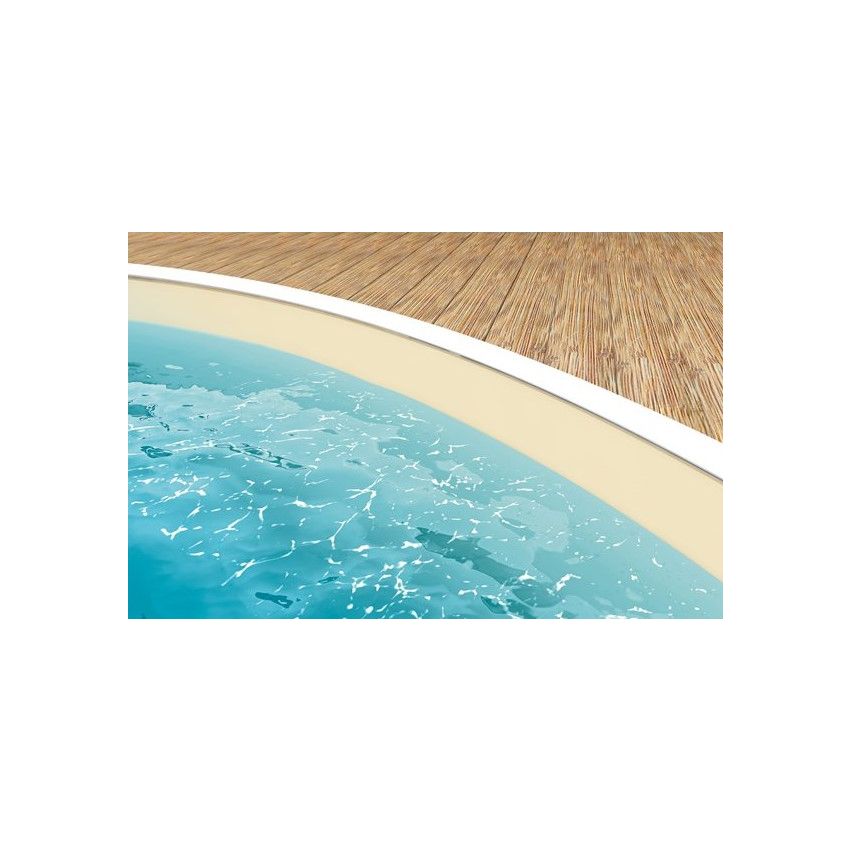 Liner piscine IBIZA Sable - 5.0 x 1.5 m - 80/100 ème