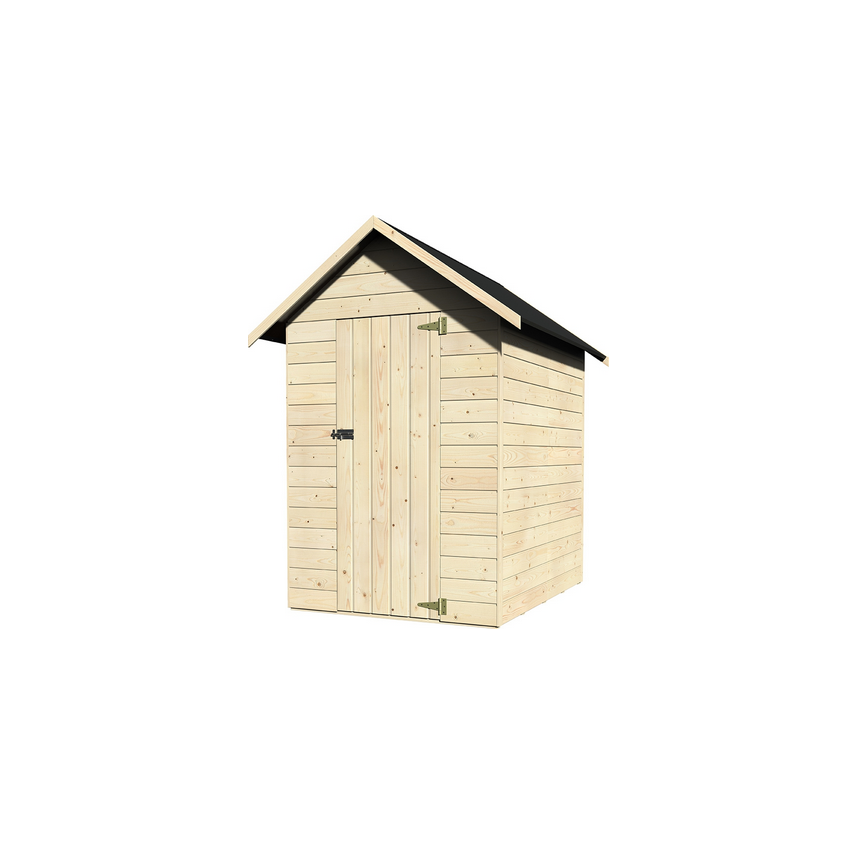 Abris jardin AMBEAL 1.98 m² Épaisseur 12 120/160 - simple porte