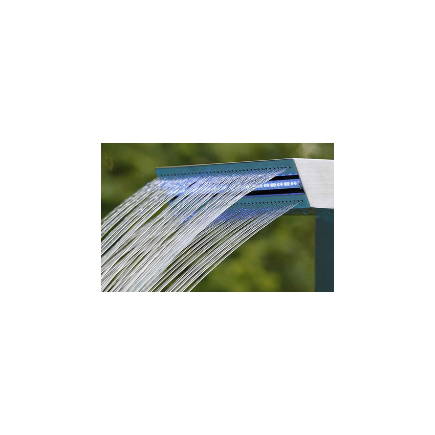 Cascade STRAIGHT Inox LED 