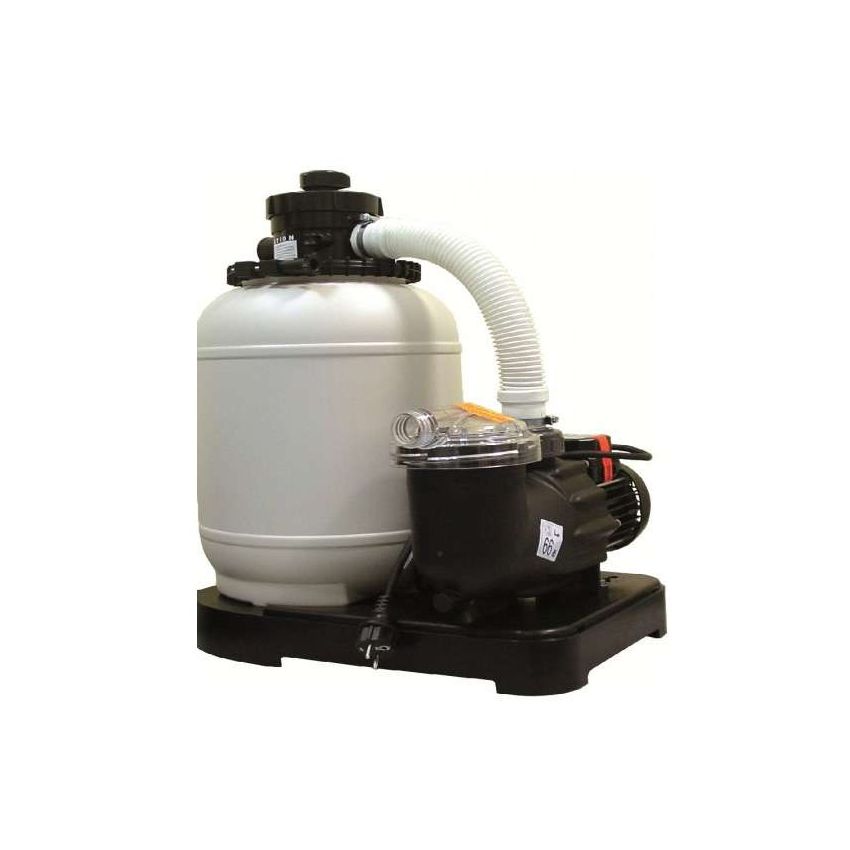 Groupe de filtration Monobloc D300 mm - 4m3/h- vanne 4 voies 1