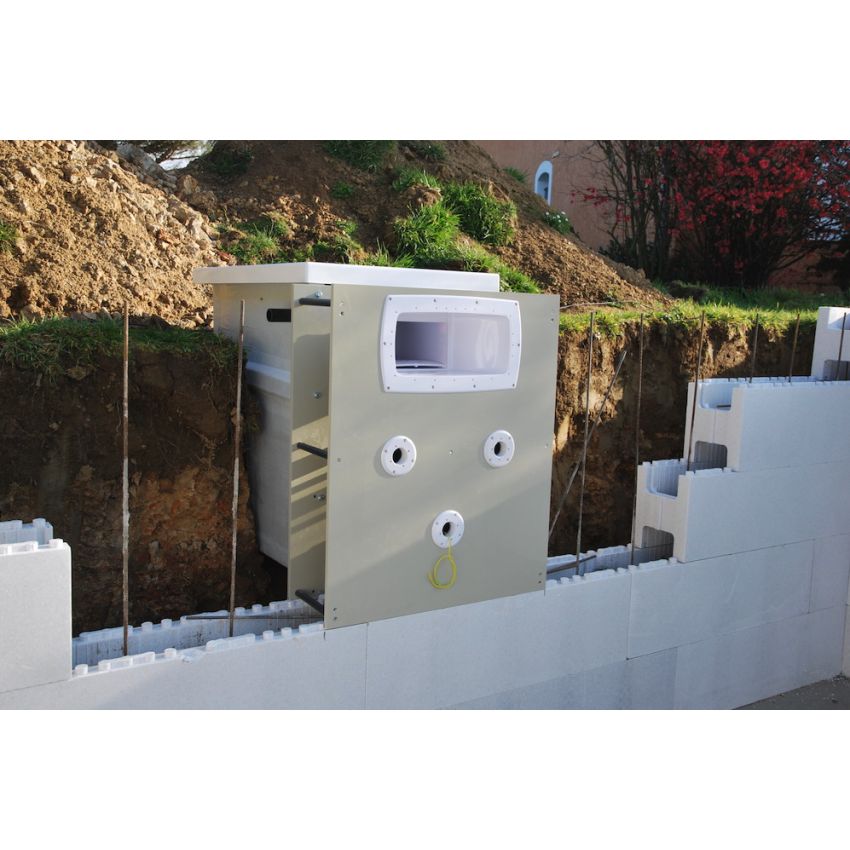 Mur filtrant GS14 avec BY-PASS pour piscine jusqu'à 50m3