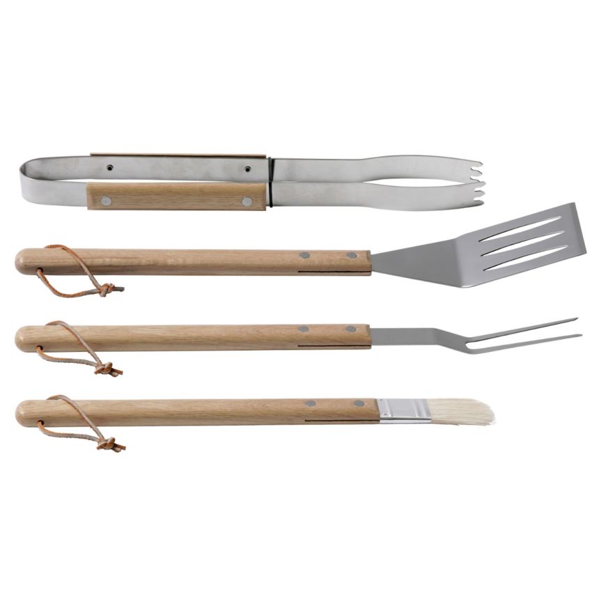 Set Accessoires De Luxe 4 Pièces Garden Grill