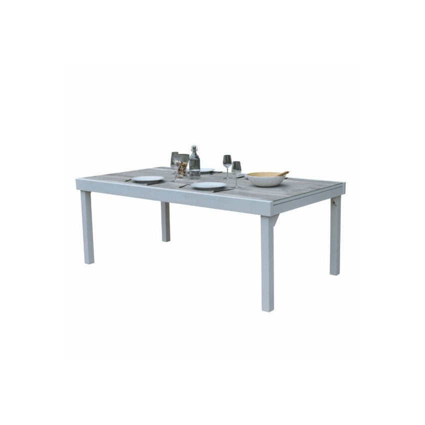 Ensemble de Jardin MODULO WOOD ALU 8/12 Personnes