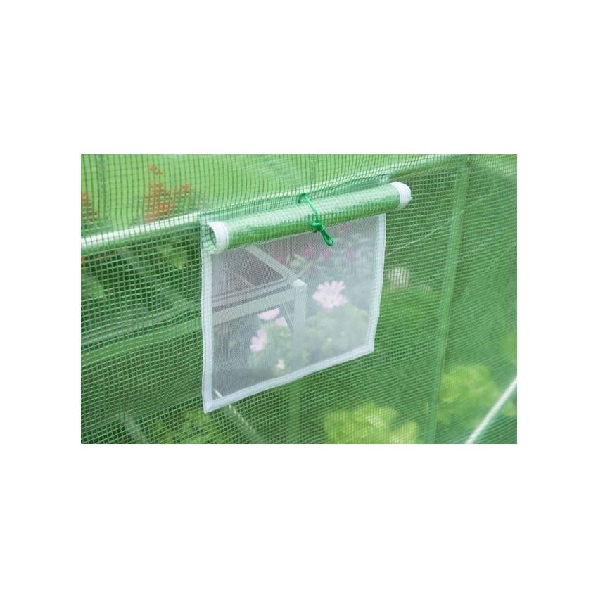 Serre de jardin tube H200 x 350 x 200
