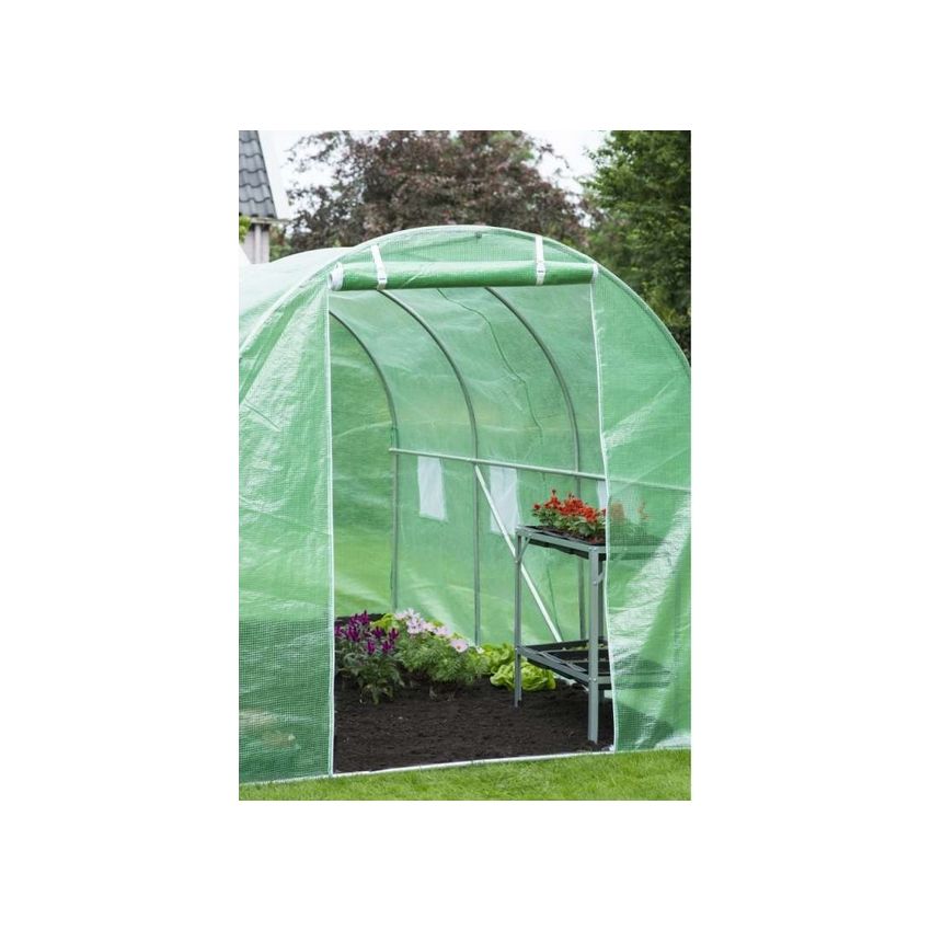 Serre de jardin tube H200 x 350 x 200