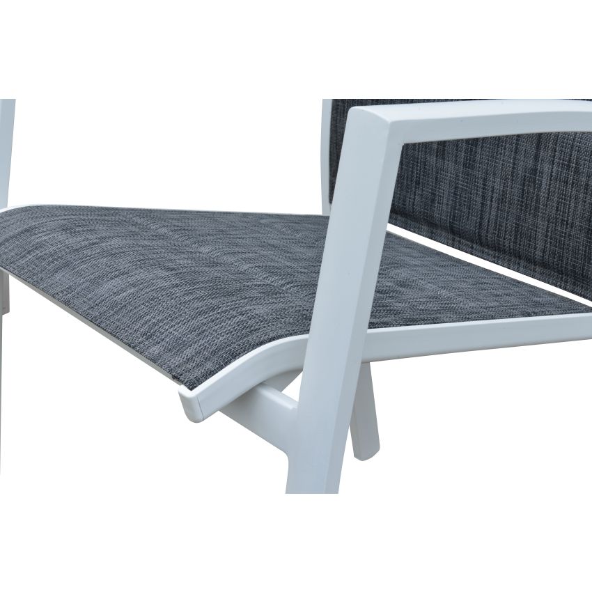 Fauteuil Modulo Gris Chiné