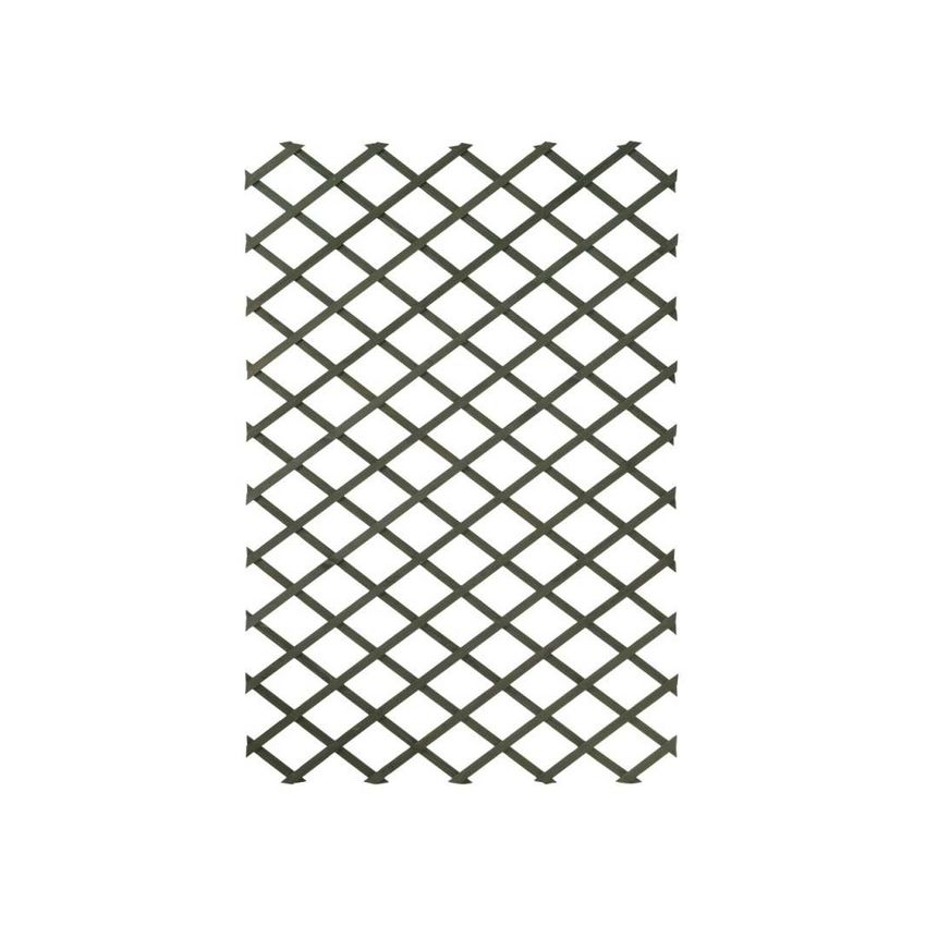 Treillis extensible en plastique vert 100 x 200 cm