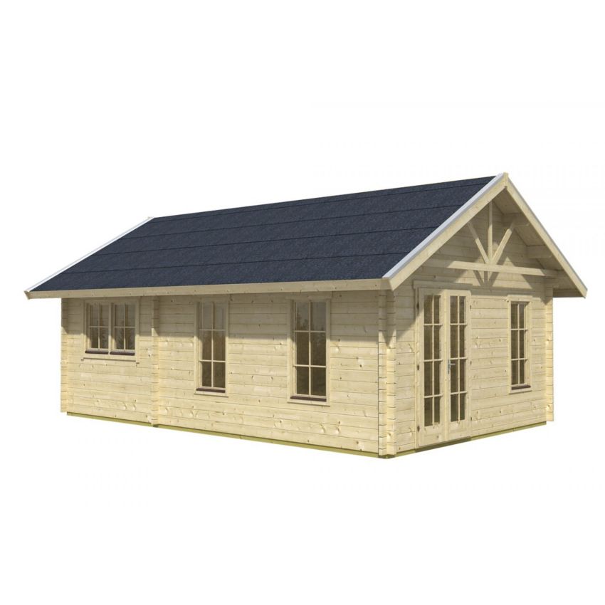 Chalet de Jardin en Bois 420 x 660 cm 27.72 m² BERN