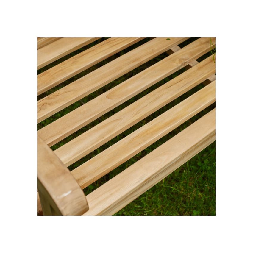 Banc de jardin Teck 120 cm
