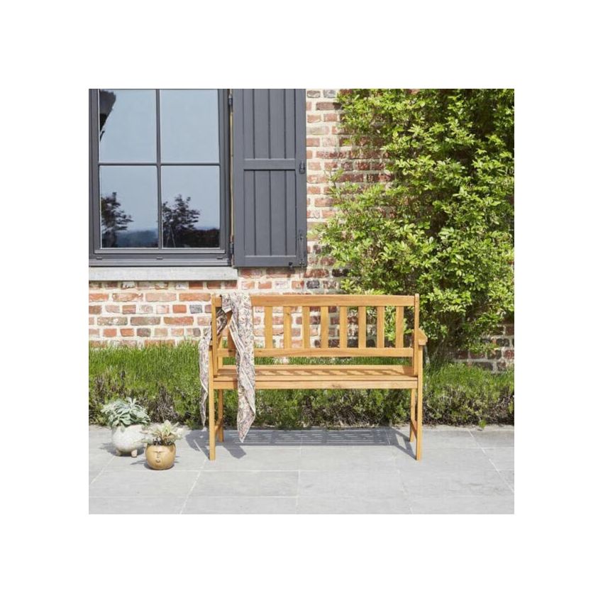 Banc de jardin SUNNA en Acacia massif 120cm