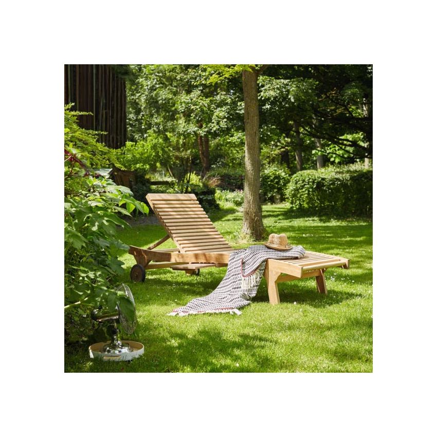 Bain de soleil BEACH en Teck massif