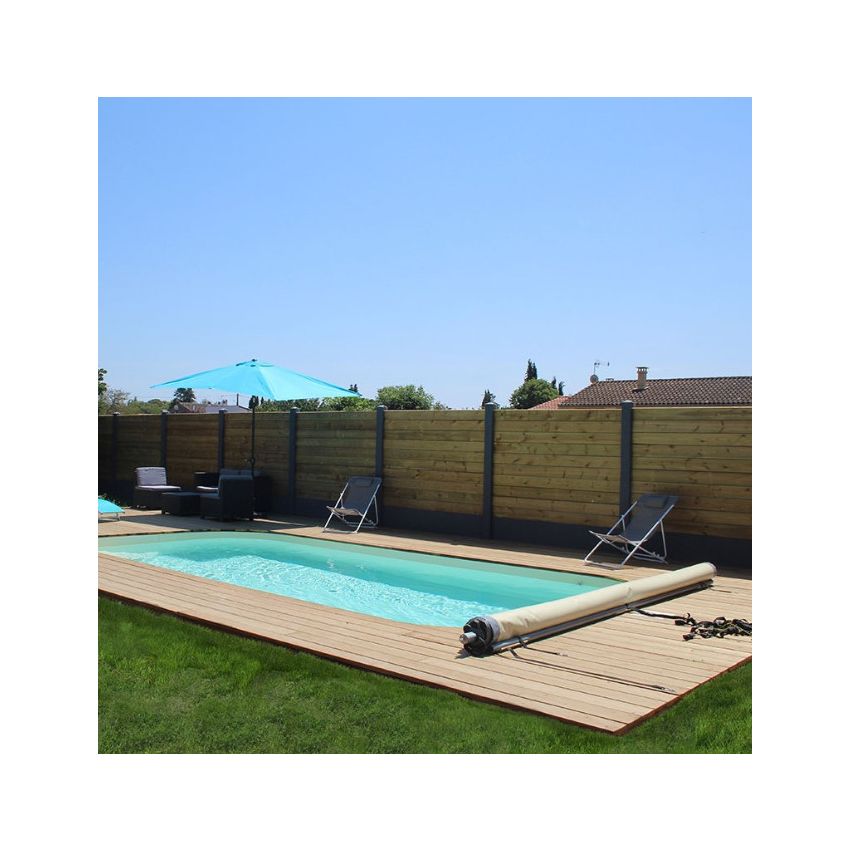 Piscine bois Luxe Rectangulaire 420x320x131cm
