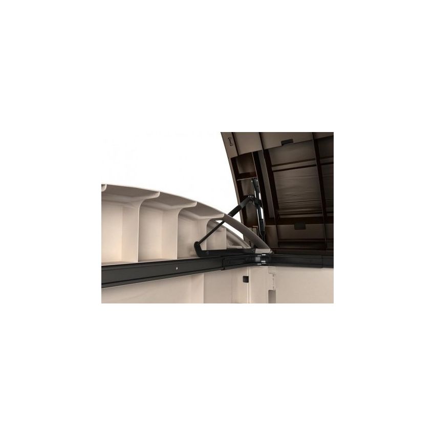 Coffre de Jardin en Résine 2000L Beige