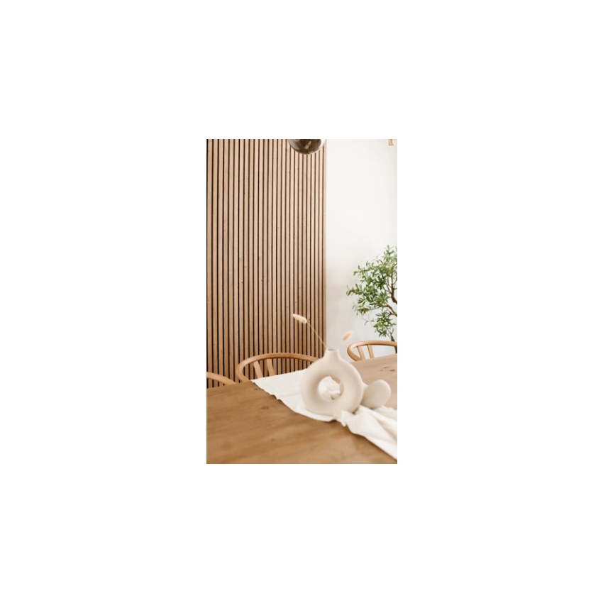 Lot de 2 Panneaux décor Acoustique PEPPER OAK 20 x 300 x 2770 mm 1.66m2