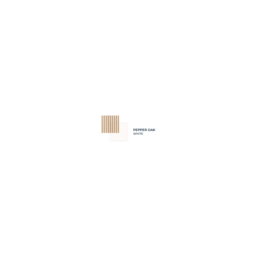 Lot de 2 Panneaux décor Acoustique PEPPER OAK 20 x 300 x 2770 mm 1.66m2