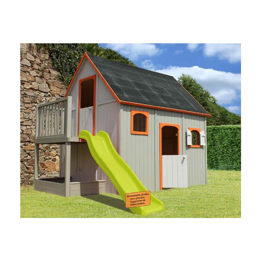 Cabane bois enfants DUPLEX Soulet 