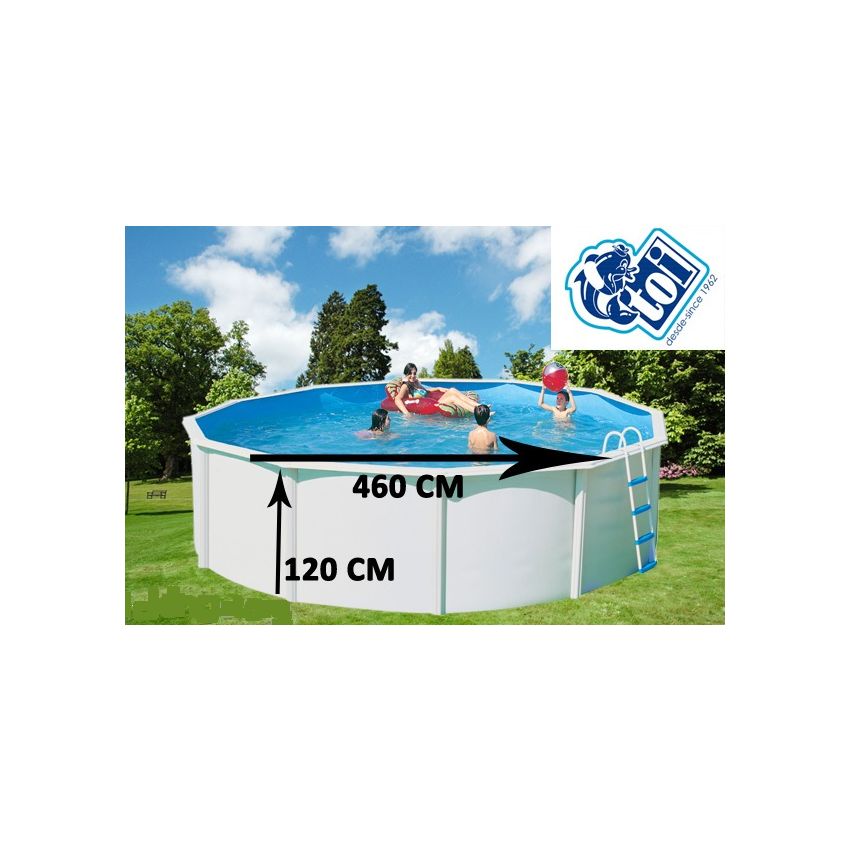 Piscine Ronde CANARIAS Acier 460 cm x H 120 cm