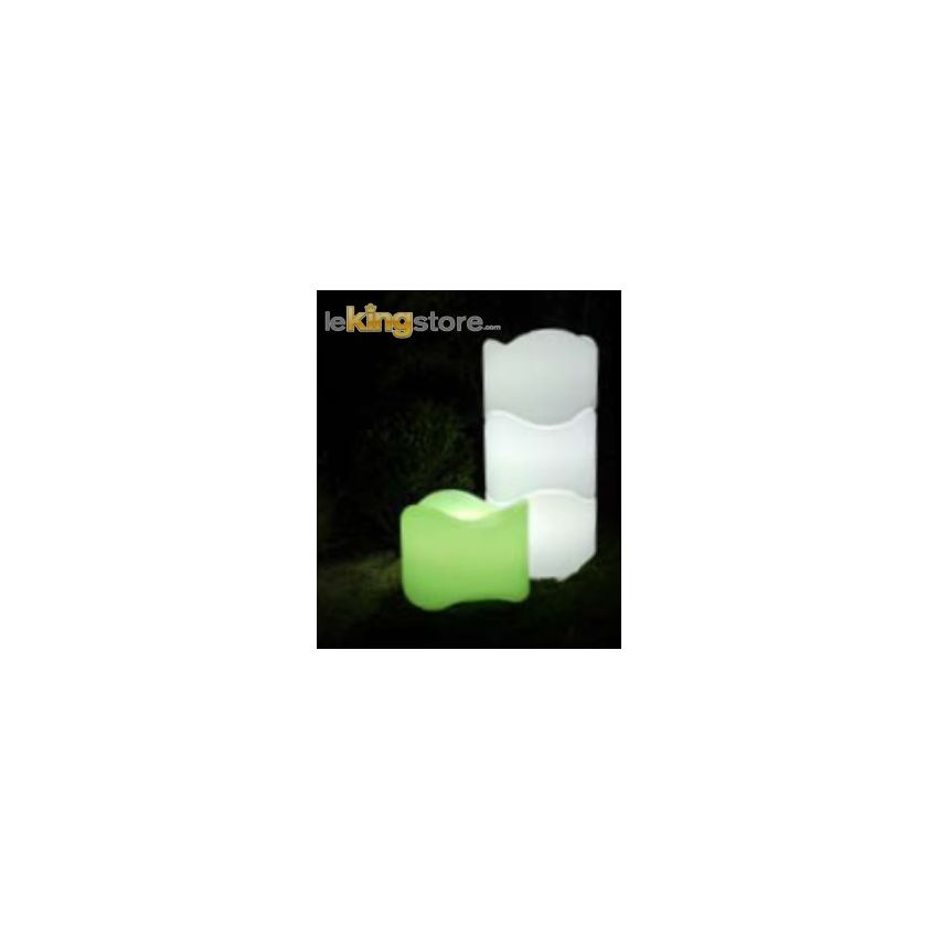 Assise Decoration Lumineuse POOF 47 cm x H 37 cm 