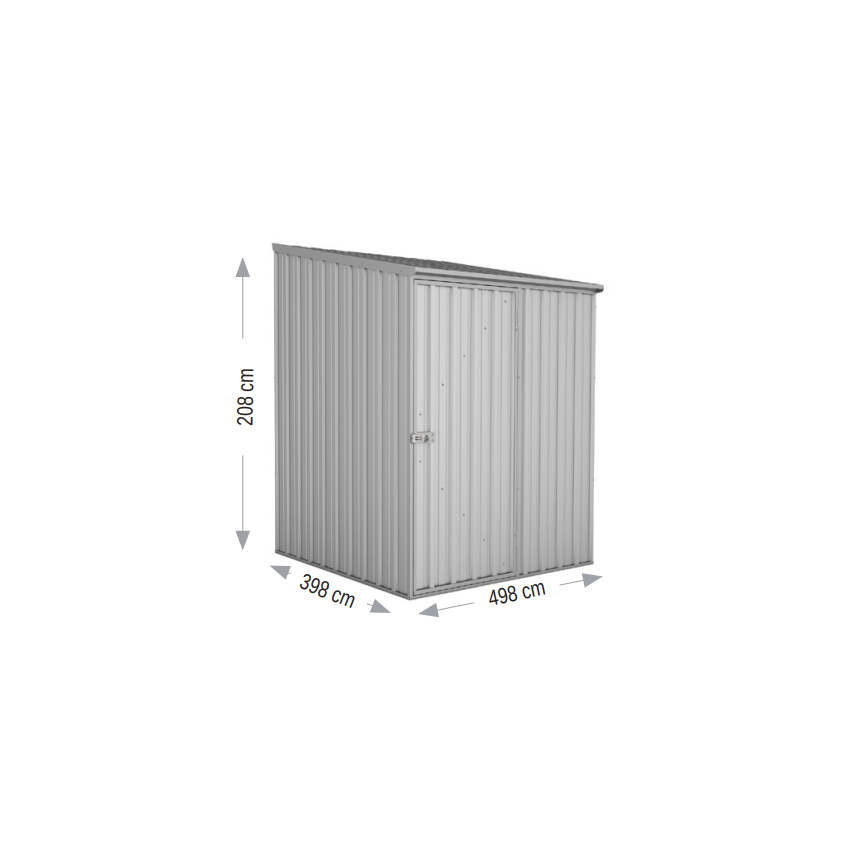 Abris de jardin en métal Cooper 2.2 m2