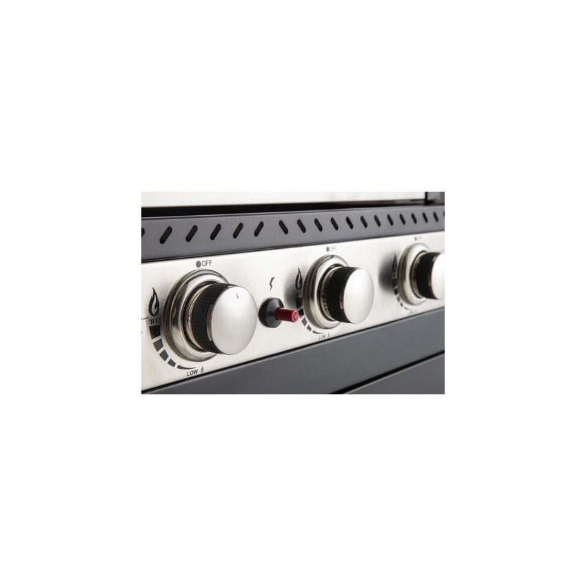 Barbecue à gaz Américain FIDGI 4 brûleurs