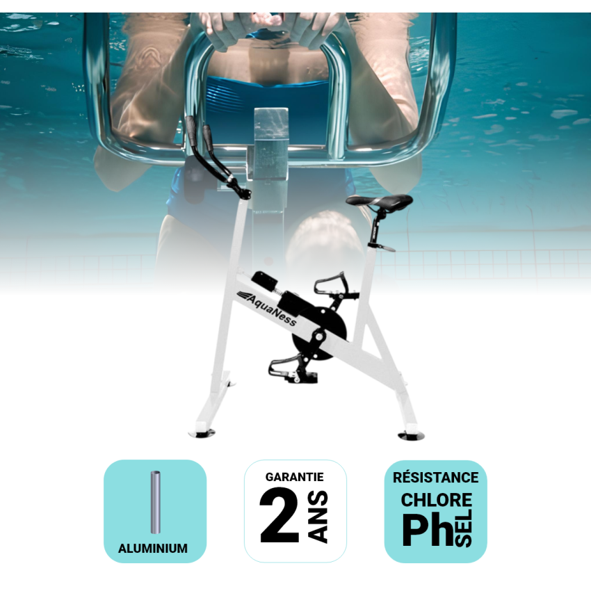 Aquabike V2 Blanc